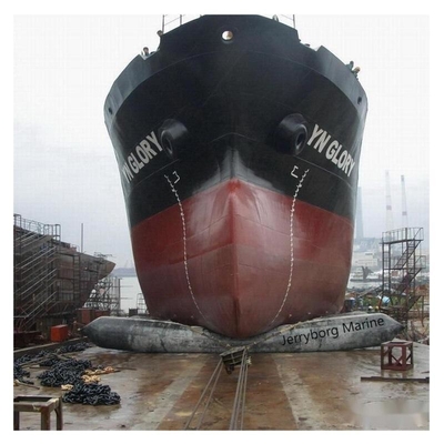 Запуск лодки Морская надувная резиновая судовая подъемная подушка безопасности