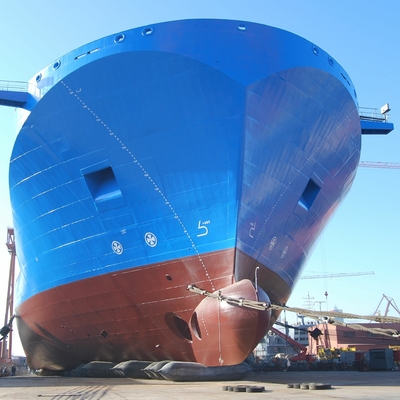 корабль 1.2m*15m запуская раздувные морские сумки ролика природного каучука воздушной подушки с сертификатом CCS