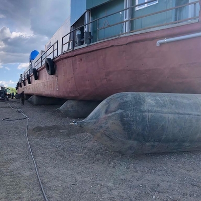 Прочная раздувная морская резиновая воздушная подушка для грузя запускать