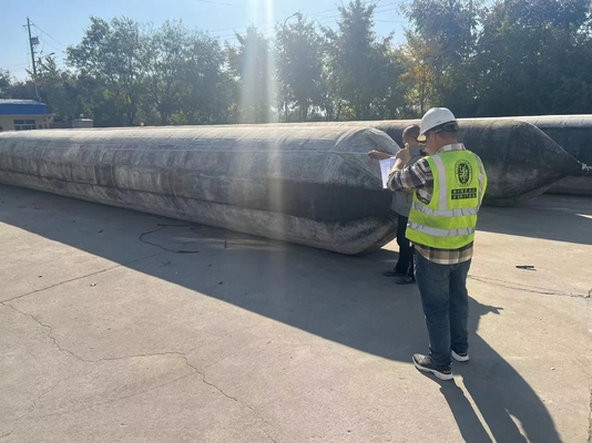 Воздушная подушка для резиновых морских воздушных шаров для вывода на берег тяжелых грузов на верфях