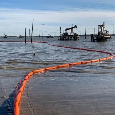 ПВХ плавучий барьер пенообразный резиновый нефтяной бум Контейнерные порты / озера / оффшорные нефтяные бумы