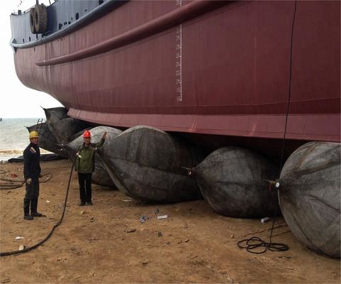 Высокопроницаемая морская подушка воздуха для запуска и подъема судов
