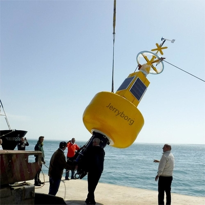Фабрика на заказ Пластиковые морские навигационные буи Морской маркер Буй с солнечным светом для океана