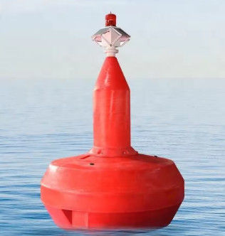 Фабрика на заказ Пластиковые морские навигационные буи Морской маркер Буй с солнечным светом для океана