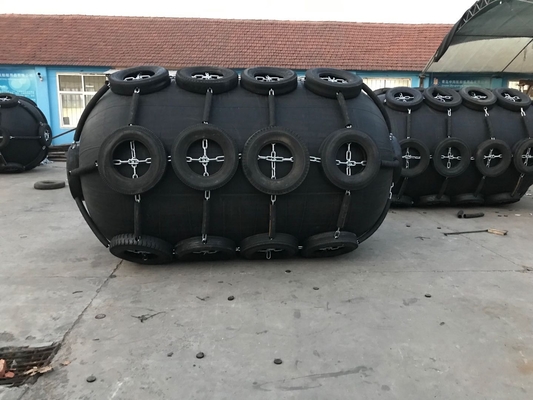 Естественная резина Йокогама Пневматический фендер 50kpa 80kpa 2,0m*3,5m Для дока