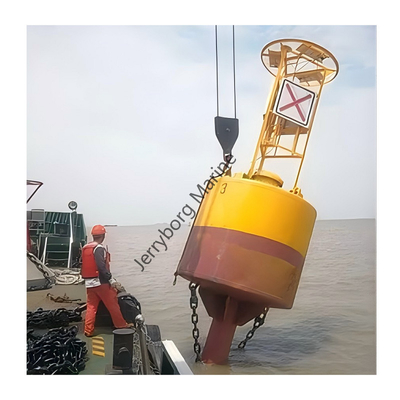 Маркер навигационная лодка Большая сталь Морские океанские легкие буи