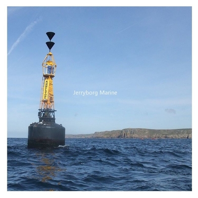 Морской морской навигационный маркер бой с светодиодным фонарем