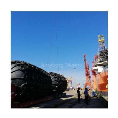 JRB Yokohama Marine Fender с сеткой с цепочкой шин Плавучий резиновый фендер/защита/бампер