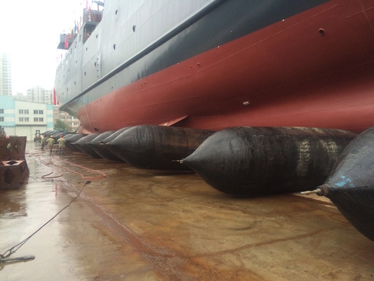 Высокая воздушная подушка давления 1.2m*15m раздувная морская резиновая