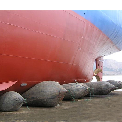 Корабль запуская и поднимая морскую резиновую воздушную подушку 1.2m*15m