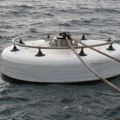 Пластиковый безопасный высокий морской пехотинец пловучести плавая желтый плавучий бакен