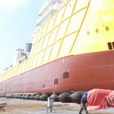 Облегченные легкие раскрывают корабль запуская морскую резиновую воздушную подушку
