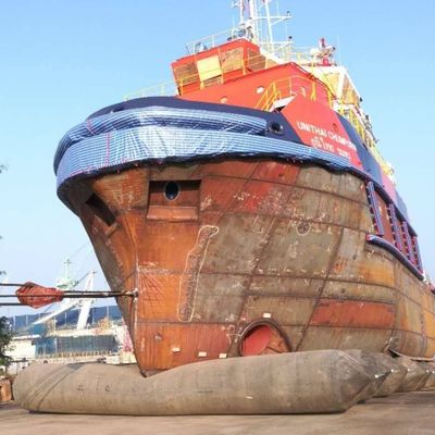 корабль 1.2m*12m запуская раздувные морские резиновые воздушные подушки