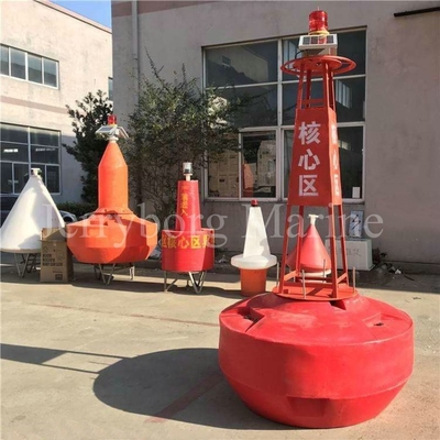 Безопасностью размера плавучего бакена томбуй навигации HDPE отметки изготовленной на заказ предупреждая морской